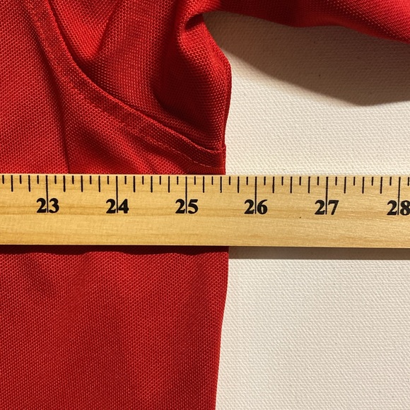 Footjoy FJ Golf Stretch Polo Shirt Men's Size XXL colour Red CA#28544 - Picture 5 of 9